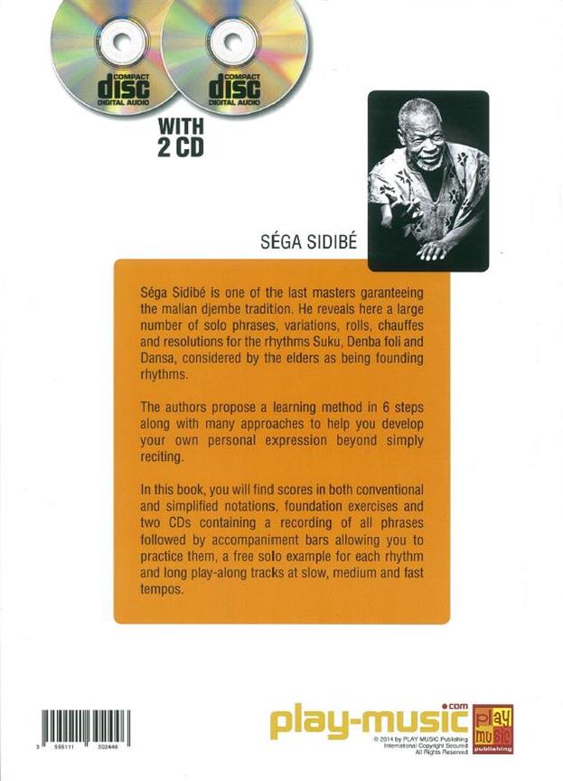 Séga Sidibé: Djembé Solos (English Language)